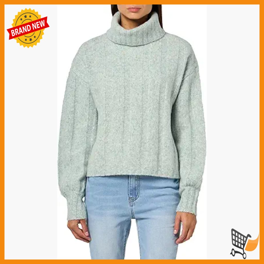 Soft Wool Blend Turtleneck Sweater Long Sleeve Pullover Fall Winter